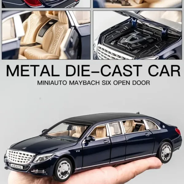 1:32 Mercedes-Benz Maybach S650 Alloy Car Model