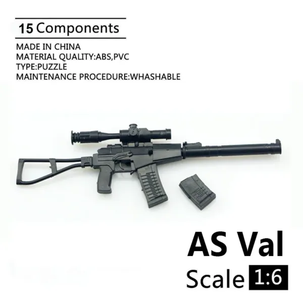 1:6 Scale MP5SD5 Submachine Gun Model - Image 8