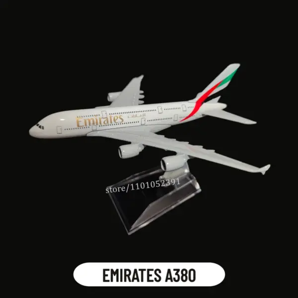 1:400 Metal Aircraft Model Emirates Airlines A380 - Image 36