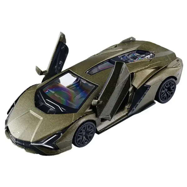 1:36 Scale Lamborghini Sian Diecast Model Car - Image 7