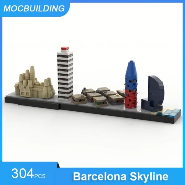 MOC Building Blocks City Skyline Models Set - Image 6