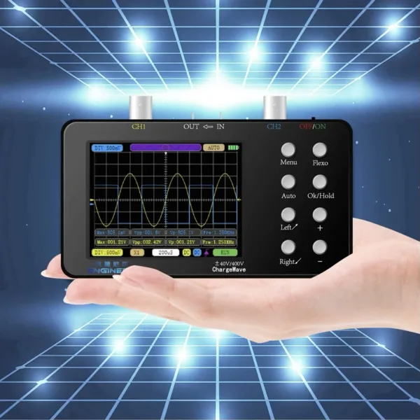 Dual Channel Digital Oscilloscope 50M Sampling Rate - Image 3