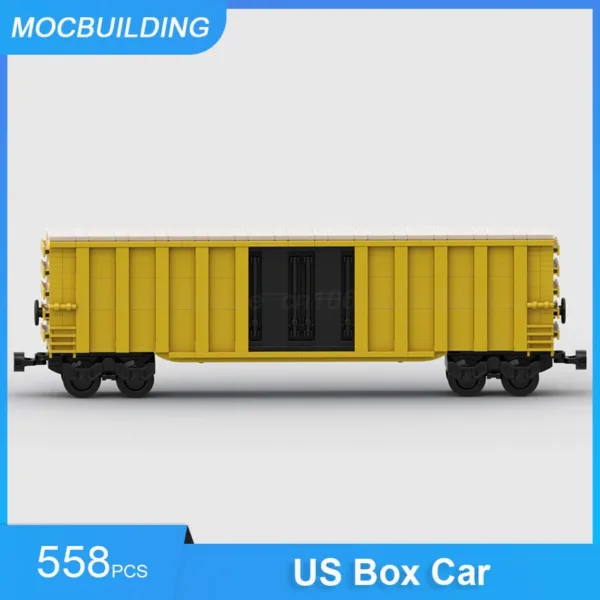 MOC Building Blocks Train Car Model Set - Image 2