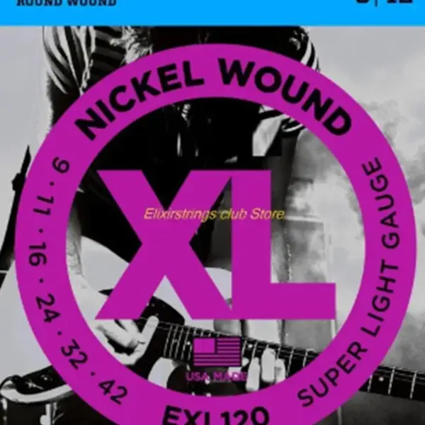 EXL120 Nickel Electric Guitar Strings 9-42 - Image 4