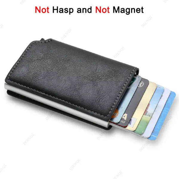 RFID Carbon Fiber Slim Wallet for Men - Image 15