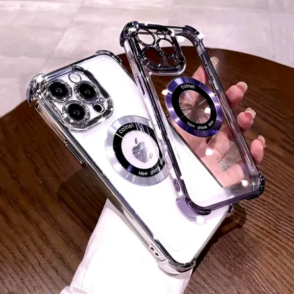 Transparent Shockproof Case for iPhone 11-16 Pro Max - Image 3