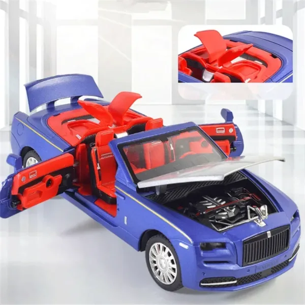 1:32 Rolls Royce Dawn Diecast Alloy Car Model - Image 3