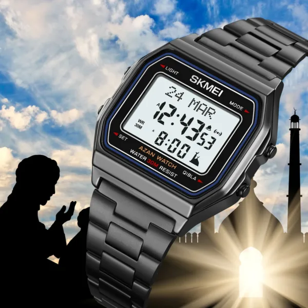 Digital Waterproof Sports Watch for Men Women - Image 2