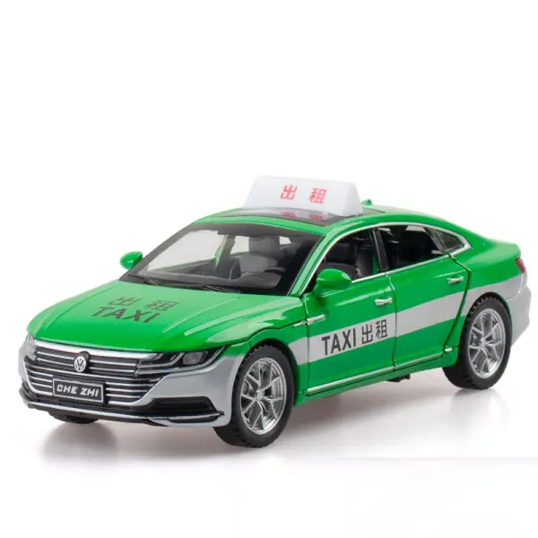 1:32 Scale Diecast CC Taxi Model Car - Image 7