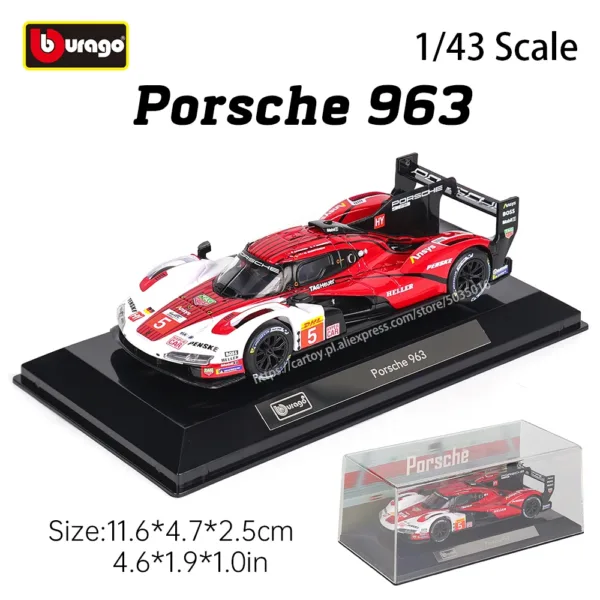 Bburago 1:43 Scale Diecast Car Collection - Image 14