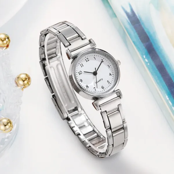 Fashion Women Quartz Watch with Alloy Band