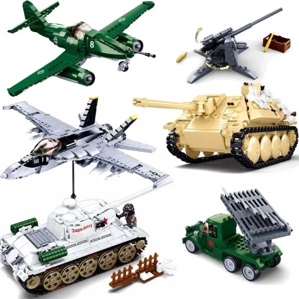 WW2 Normandy Landing Building Blocks Set