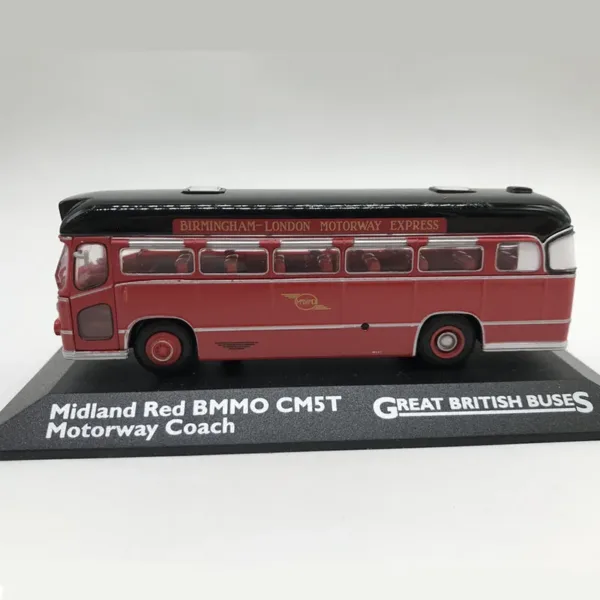 1/76 Scale UK Double-decker Bus Model Toy