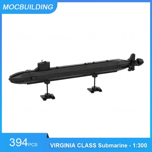 MOC Building Blocks 1:300 Scale Submarines - Image 3