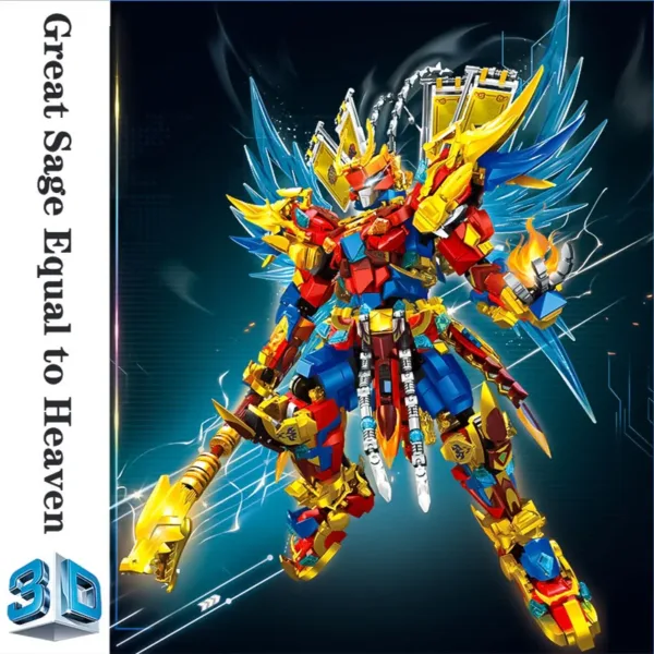 Sun Wukong Building Blocks Robot Armor Set - Image 4