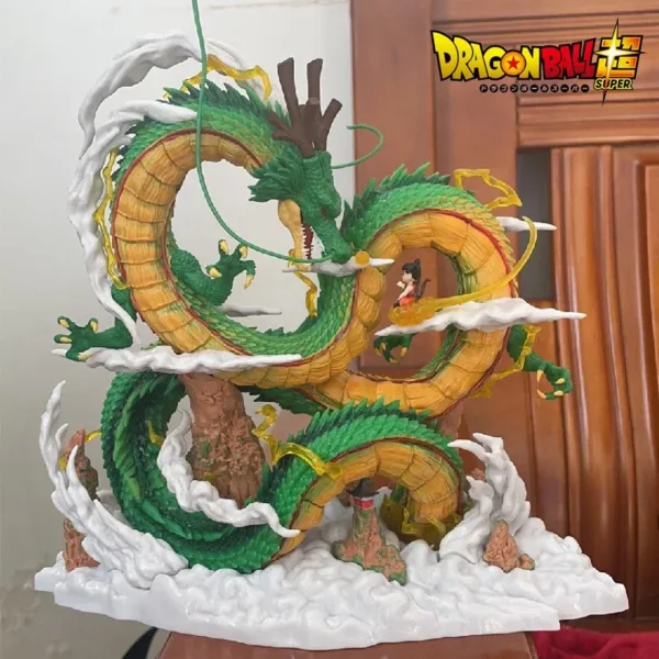 Dragon Ball Shenlong and Goku Model Figure