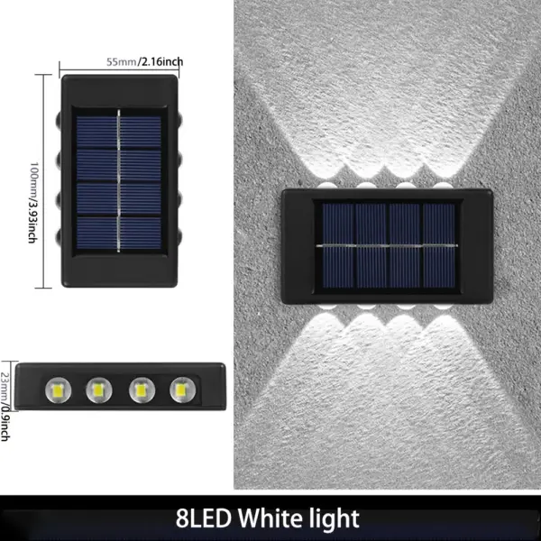 Solar LED Wall Lamp for Garden Decoration - Image 12