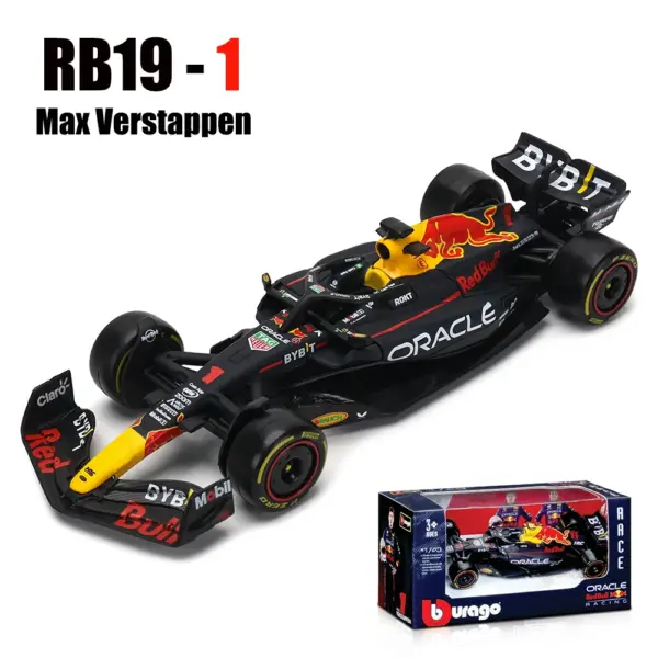 Bburago 1:43 Red Bull Racing F1 Model Car - Image 8