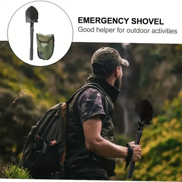 Compact 5-in-1 Tactical Survival Shovel - Image 6