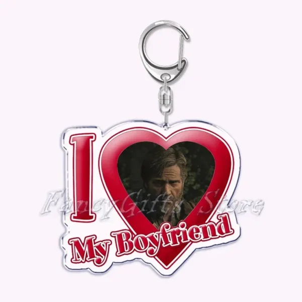 The Last of Us Joel Ellie Keychain Silver - Image 8