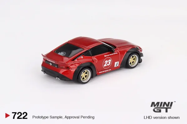 Nissan Z Pandem Passion Red Diecast Model 1:64 - Image 3