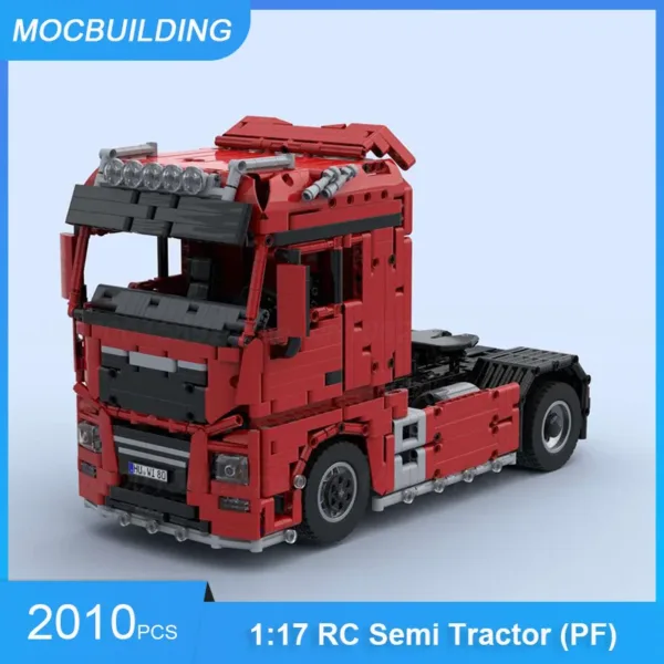 1:17 Scale RC Semi Tractor Truck Model - Image 2