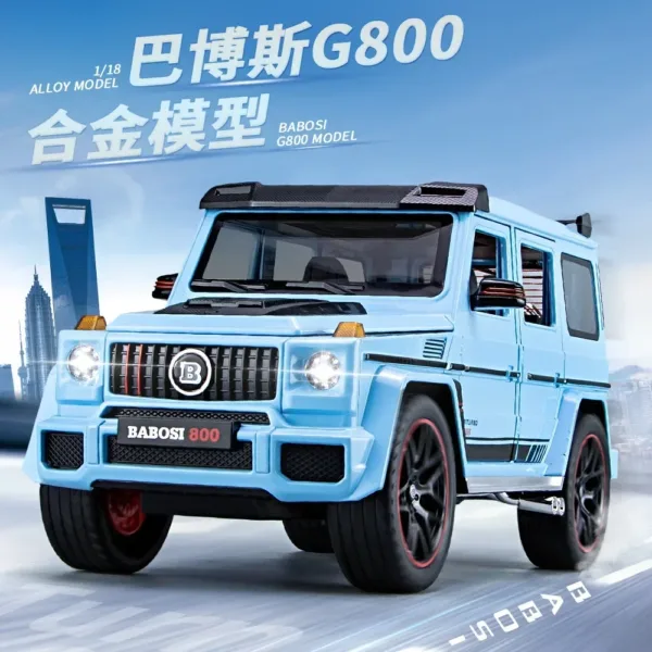 1:18 Mercedes Benz BRABUS G800 Diecast Model - Image 2