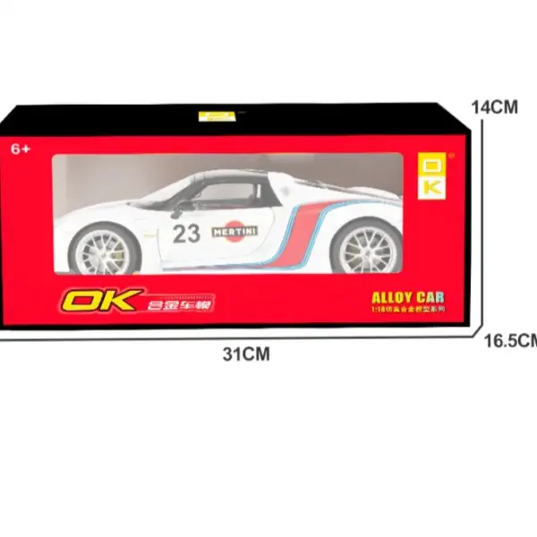 1:18 Scale Porsche 918 Spyder Diecast Model - Image 6