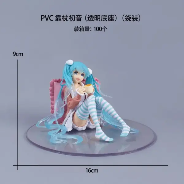 Hatsune Miku 16CM PVC Figure in Loungewear - Image 7