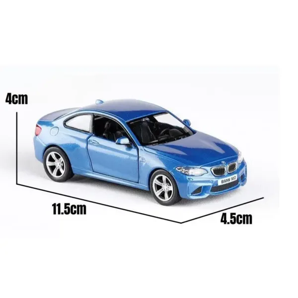 1/36 Scale BMW M2 Diecast Toy Car - Image 6