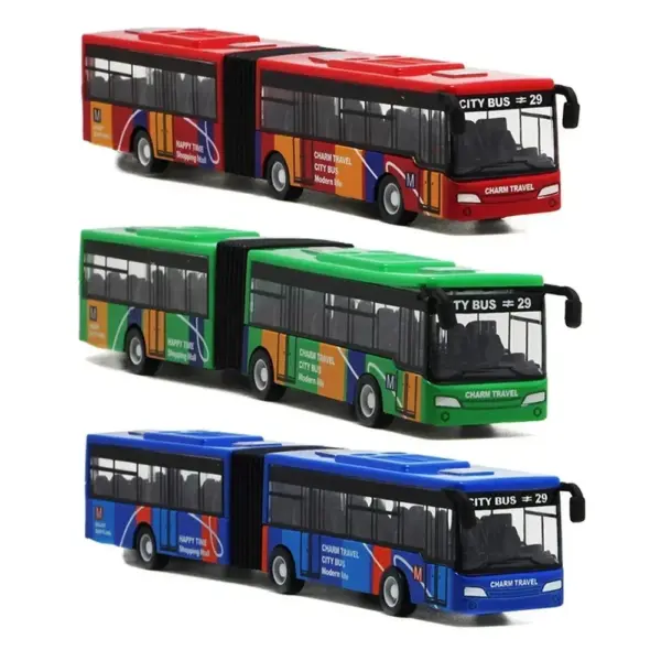 1:64 Diecast City Bus Model Toy for Kids