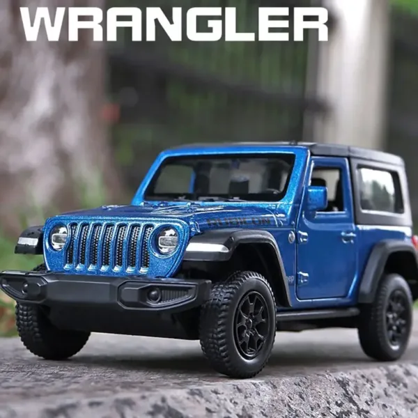 1/36 Jeep Wrangler Rubicon Diecast Model Car - Image 2