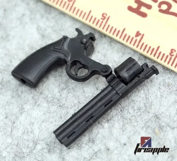 1:6 Scale Black Revolver Model for Action Figures - Image 5