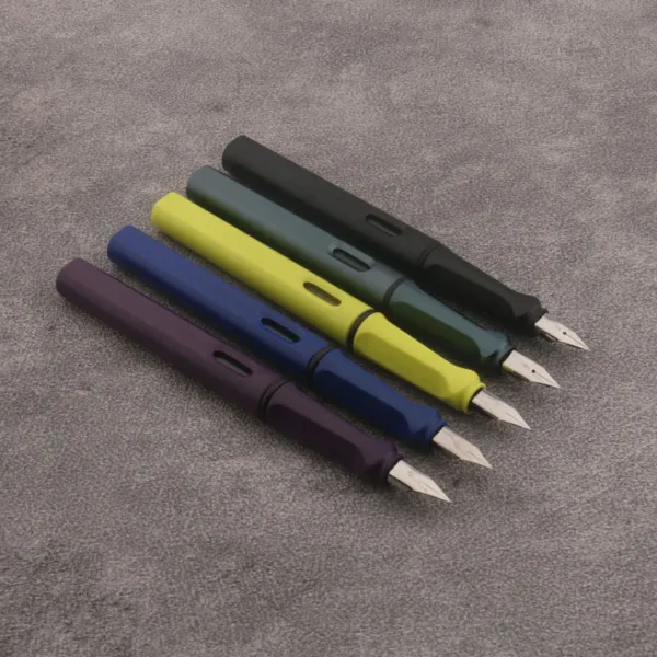 Matte Purple Fountain Pen with 0.38mm Nib - Image 4