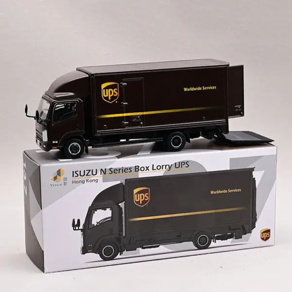 Isuzu N Series Diecast Box Lorry Model - Image 5