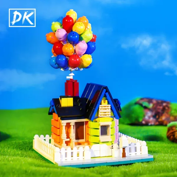 635PCS Balloon House Building Blocks Set - Image 4