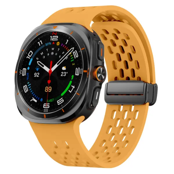 Magnetic Silicone Strap for Galaxy Watch Ultra - Image 16