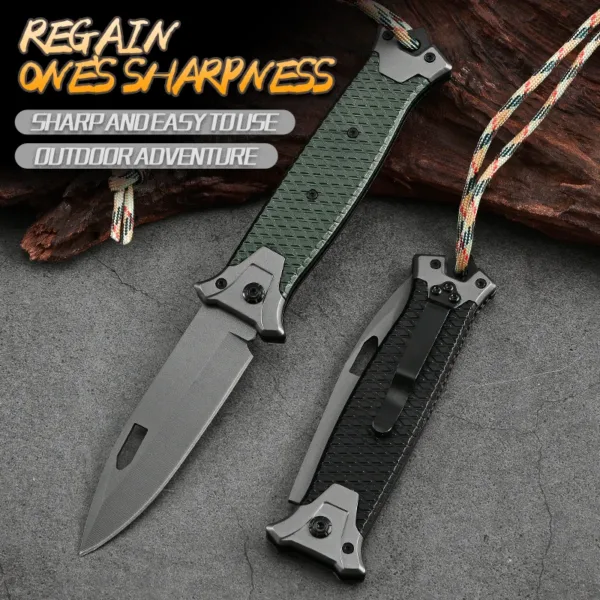 Multi-Function Stainless Steel Folding Knife