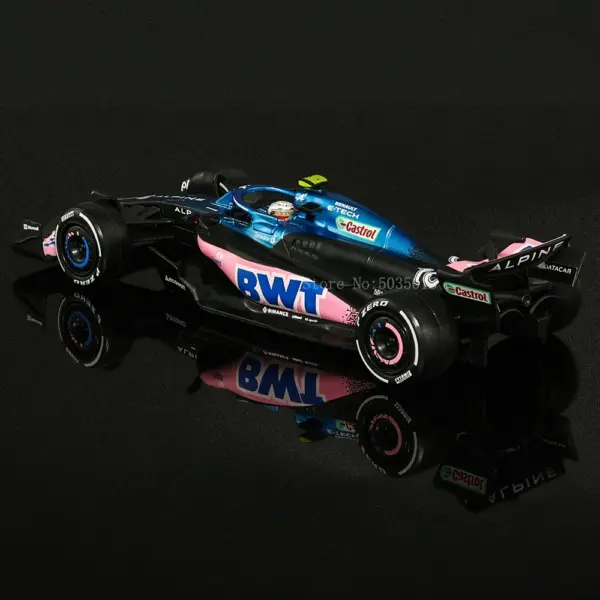 Bburago 1:43 Alpine F1 Team Diecast Model - Image 2