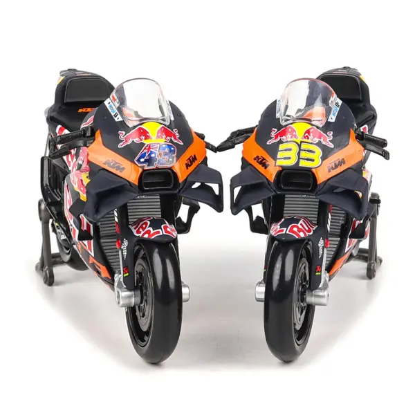 Maisto 1:18 Red Bull KTM Motorcycle Model - Image 2