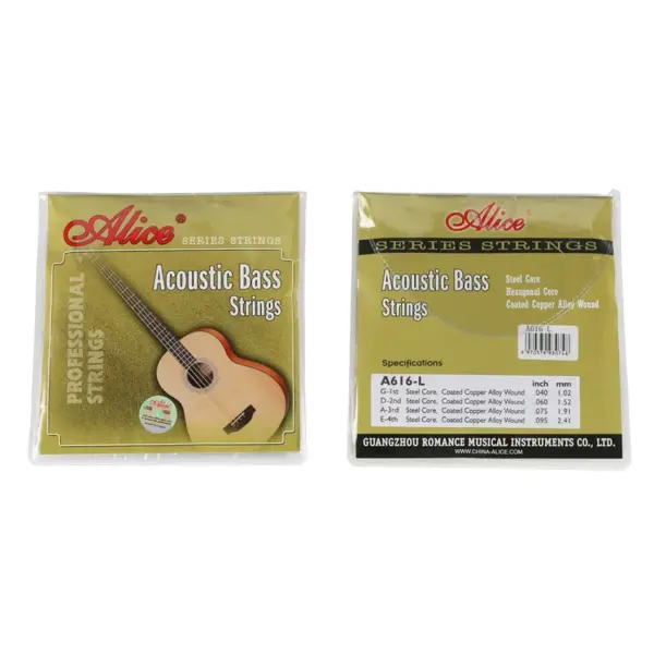 Alice A616-L A618-L Acoustic Bass Strings Set - Image 5