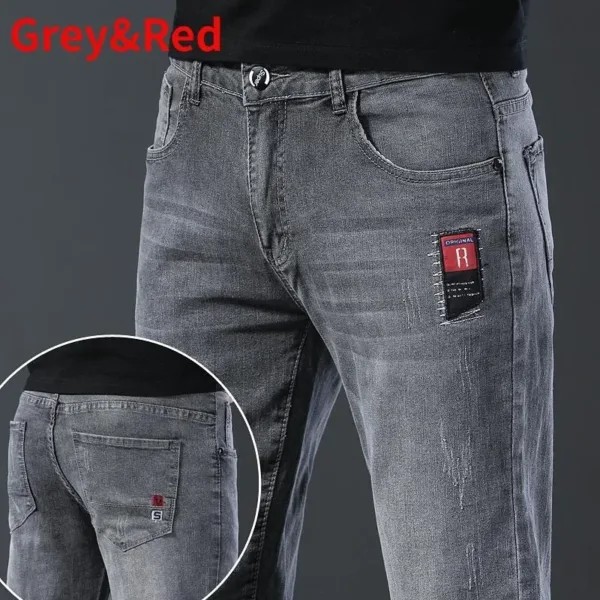 Men's Stretch Casual Slim Fit Pants - Image 4