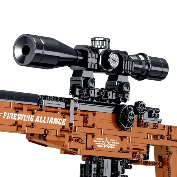 1594pcs AWM Sniper Rifle Building Blocks Set - Image 3