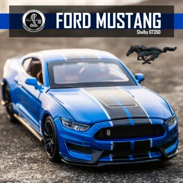 1:32 Ford Mustang Shelby GT350 Alloy Model Car