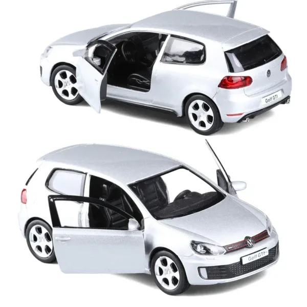 1:36 Diecast Volkswagen Golf 6 GTI Model - Image 4