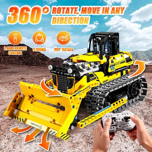 542pcs Remote Control Building Blocks Set - Image 2