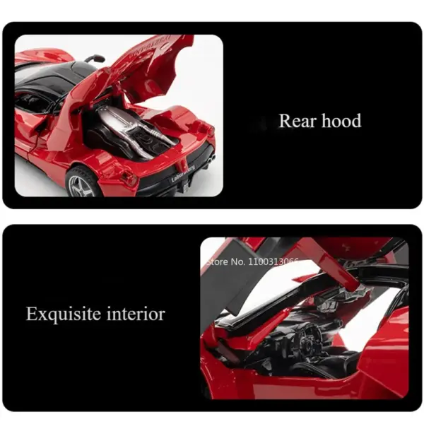 1:32 Alloy Diecast Sports Car Toy Model - Image 3