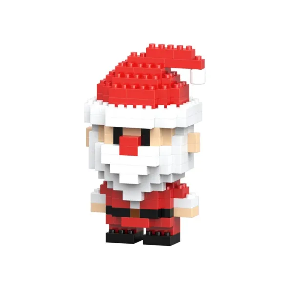 Christmas Santa Reindeer Building Block Set - Image 6