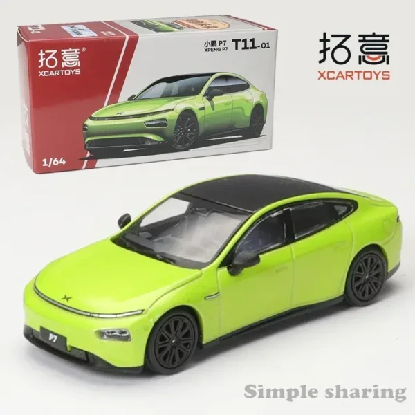 1/64 Scale XPENG P7 Diecast Model Car - Image 15