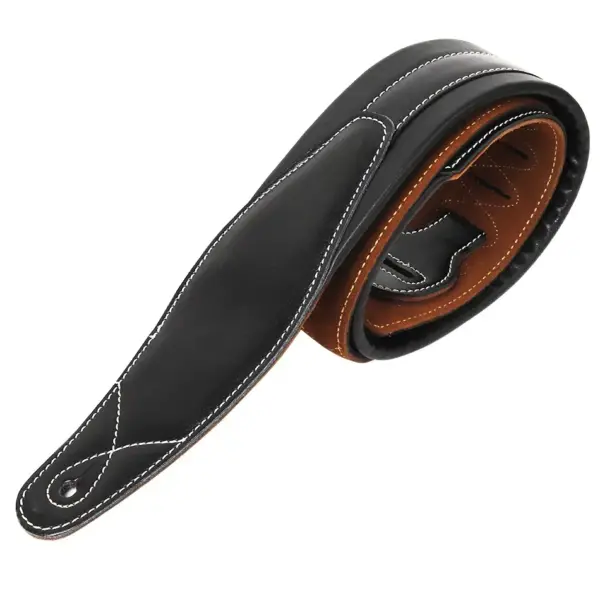 Genuine Leather Padded Guitar Strap for Comfort - Image 7